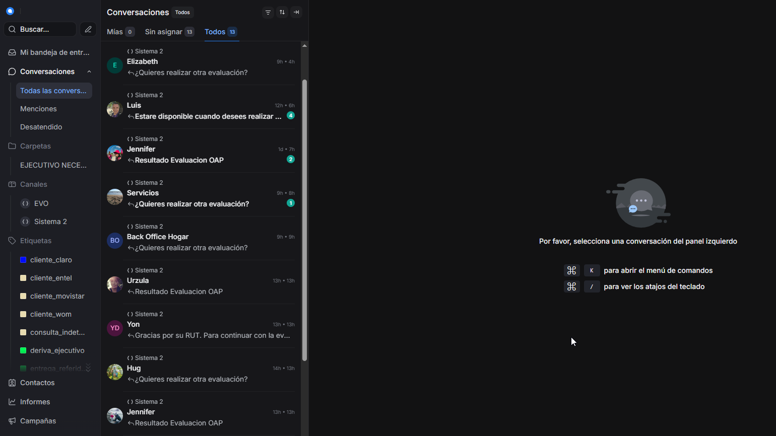 Dashboard de Operaciones